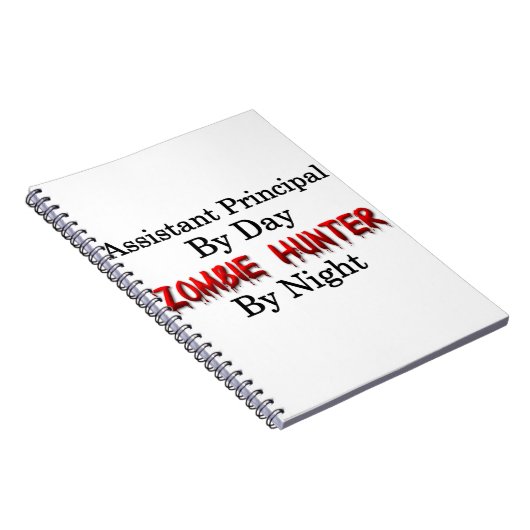 Assistent-directeur Zombie Hunter Notitieboek (Rechterzijde)
