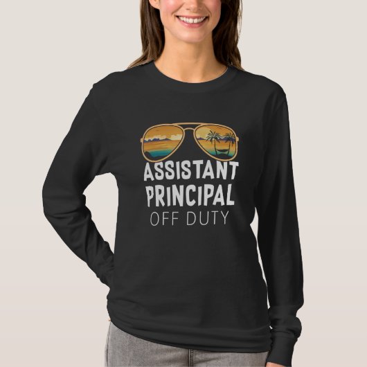 Assistent-directeur Zonnebril Beach Vaca T-shirt (Voorkant)