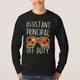 Assistent-directeur Zonnebril Beach Vaca T-shirt