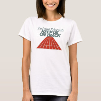 Assistent-directeuren houden ons op het spoor t-sh t-shirt