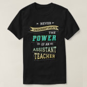 Assistent-docent Klassic TShirt (Design voorkant)