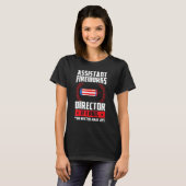 Assistent Fireworks Director als ik Firework Usa g T-shirt (Voorkant volledig)