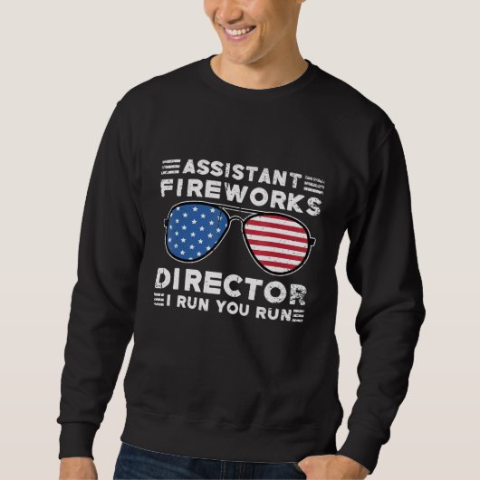 Assistent Fireworks Director Ik voer u 4de uit van Trui (Voorkant)