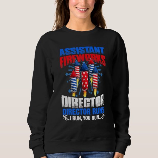 Assistent Fireworks Director Shirt Ik voer je uit (Voorkant)