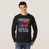 Assistent Fireworks Director Usa Independence T-shirt (Voorkant volledig)