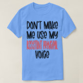 assistent hoofd Funny Cadeau Idee-assistent p T-shirt (Design voorkant)