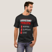 Assistent hoofd Inspire-ondersteuning hoofdbeheerd T-shirt (Voorkant volledig)