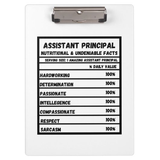 Assistent-hoofd Klembord (Voorkant)