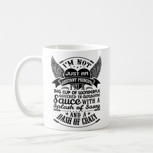 Assistent-hoofd Mok Koffie Mugs Funny Gifts (Links)