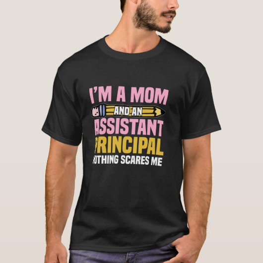 Assistent hoofd onderhoofd hoofdmasters hoofddot t-shirt (Voorkant)
