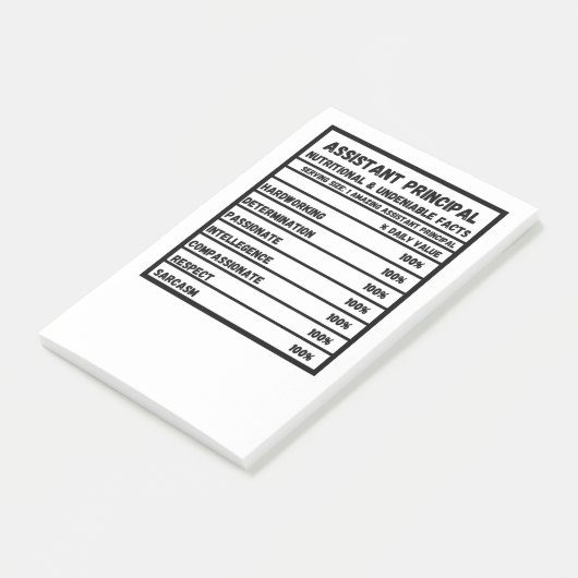 Assistent-hoofd Post-it® Notes (Schuin)