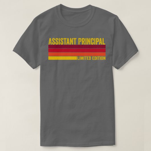Assistent-hoofd T-shirt (Design voorkant)