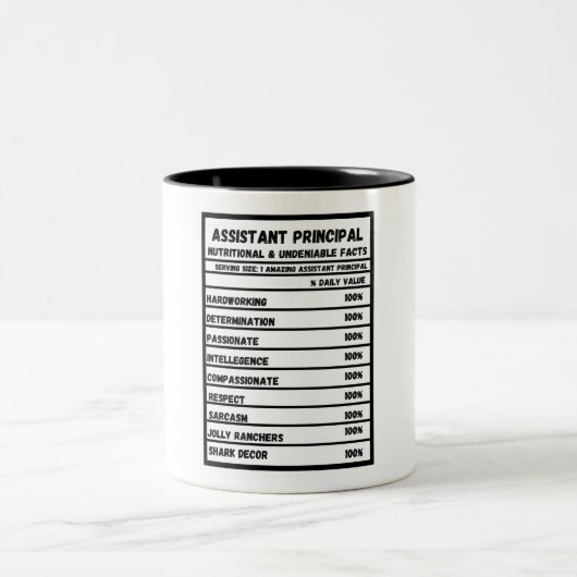 Assistent-hoofd Tweekleurige Koffiemok (Center)