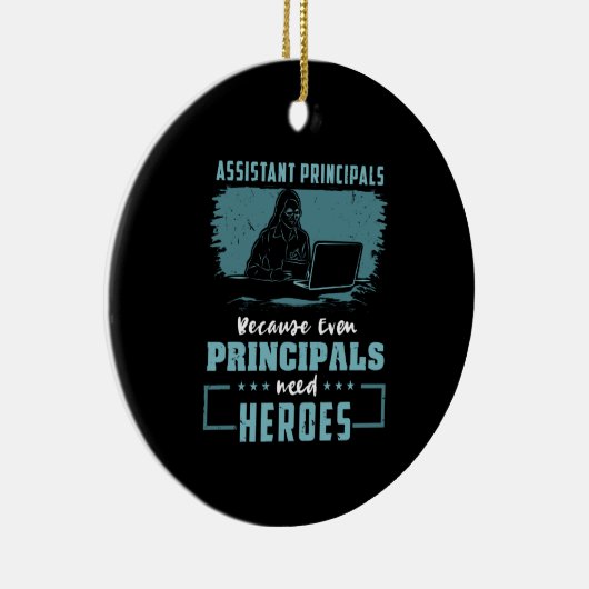 Assistent-hoofden Keramisch Ornament (Rechts)