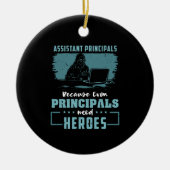 Assistent-hoofden Keramisch Ornament (Voorkant)