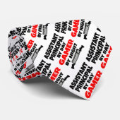 Assistent-hoofdgamer Stropdas (Opgerold)