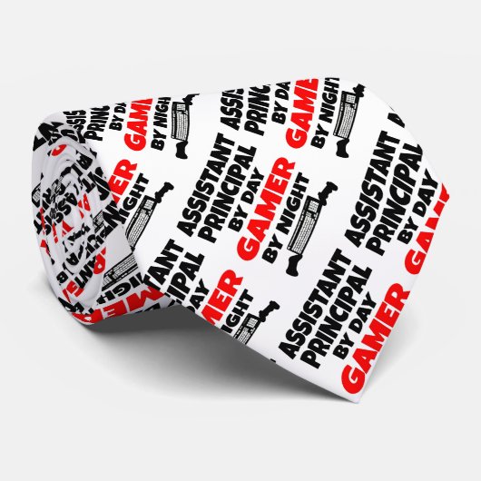 Assistent-hoofdgamer Stropdas (Opgerold)