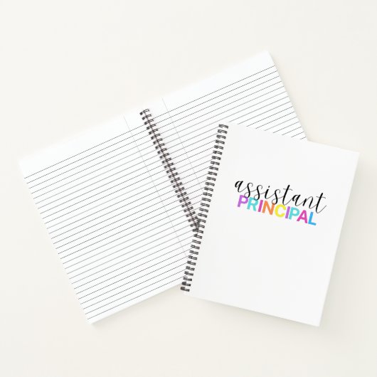 Assistent hoofdrachtig Notitieboek (Binnen)