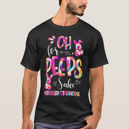 Assistent-hoofdredder-messenmaankonijneneieren Str T-shirt (Voorkant)