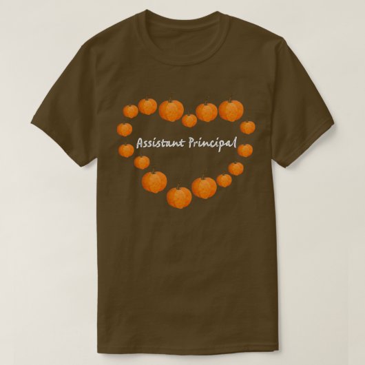 Assistent-hoofdThanksgiving T-shirt (Design voorkant)