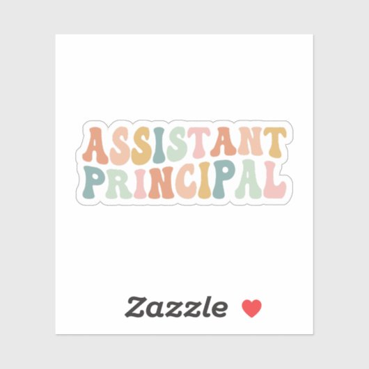 Assistent-hoofdwaarderingsgeschenken Sticker (Vel)