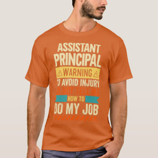 Assistent hoofdwaarschuwing 2 t-shirt