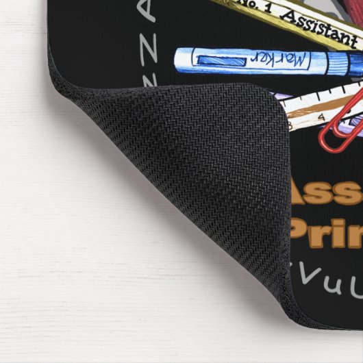 Assistent Hoofdzwart muisblok Muismat (Hoek)