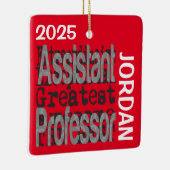 Assistent hoogleraar buitengewoon CUSTOM Keramisch Ornament (Rechts)
