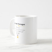 Assistent-manager Koffiemok (Voorkant links)