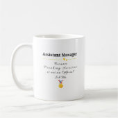 Assistent-manager Koffiemok (Links)