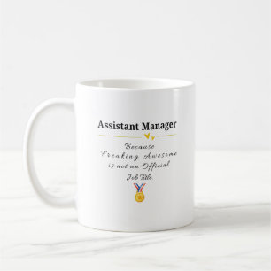 Assistent-manager Koffiemok