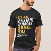 Assistent-manager T-shirt (Voorkant)