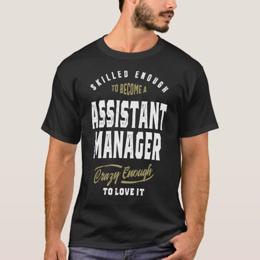 Assistent-manager T-shirt (Voorkant)