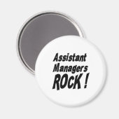 Assistent managers rock! Magneet (Voorkant / Achterkant)