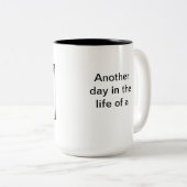 Assistent-Mok arts Tweekleurige Koffiemok (Voorkant rechts)