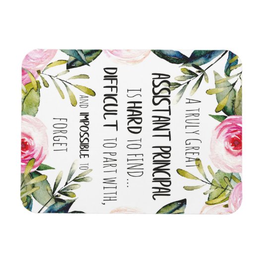 Assistent Opdrachtgever Bedankt voor cadeau Magneet (Horizontaal)