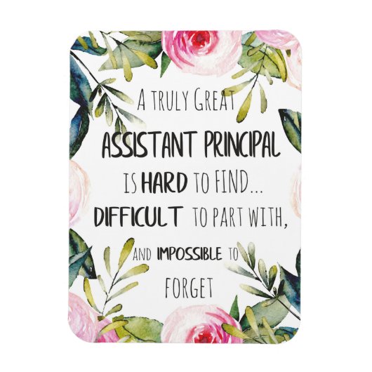 Assistent Opdrachtgever Bedankt voor cadeau Magneet (Verticaal)