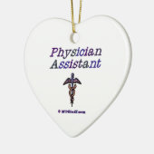 Assistent-Ornament voor artsen Keramisch Ornament (Links)