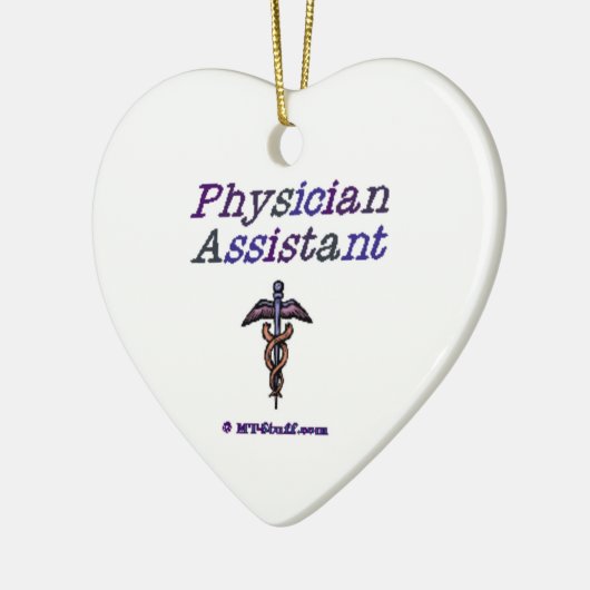 Assistent-Ornament voor artsen Keramisch Ornament (Links)