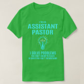 Assistent-predikant I Problemen oplossen bij taakv T-shirt (Design voorkant)