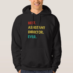 Assistent-regisseur Retro Beste Assistent-regisseu Hoodie