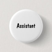 assistent ronde button 3,2 cm (Voorkant)