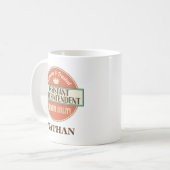 Assistent Superintendent Personalized Mug Gift Koffiemok (Voorkant links)
