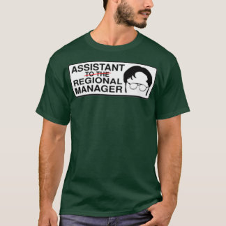 Assistent van de regionale manager 22 t-shirt