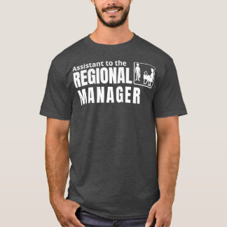 Assistent van regionaal directeur 4 t-shirt