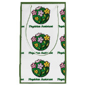 Assistent voor artsen - Bloomen Klein Cadeauzakje (Voorkant)