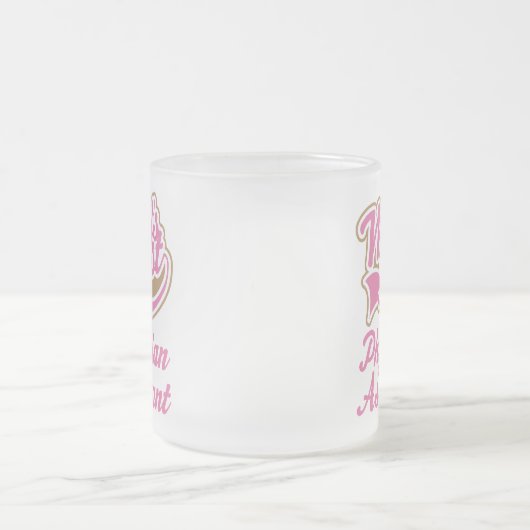 Assistent voor artsen Cadeau Matglas Koffiemok (Center)