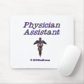 Assistent voor artsen - Caduceus Muismat (Met muis)