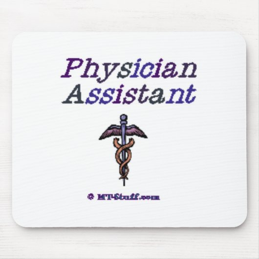 Assistent voor artsen - Caduceus Muismat (Voorkant)