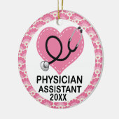 Assistent voor artsen Gepersonaliseerde Gift Ornam Keramisch Ornament (Links)